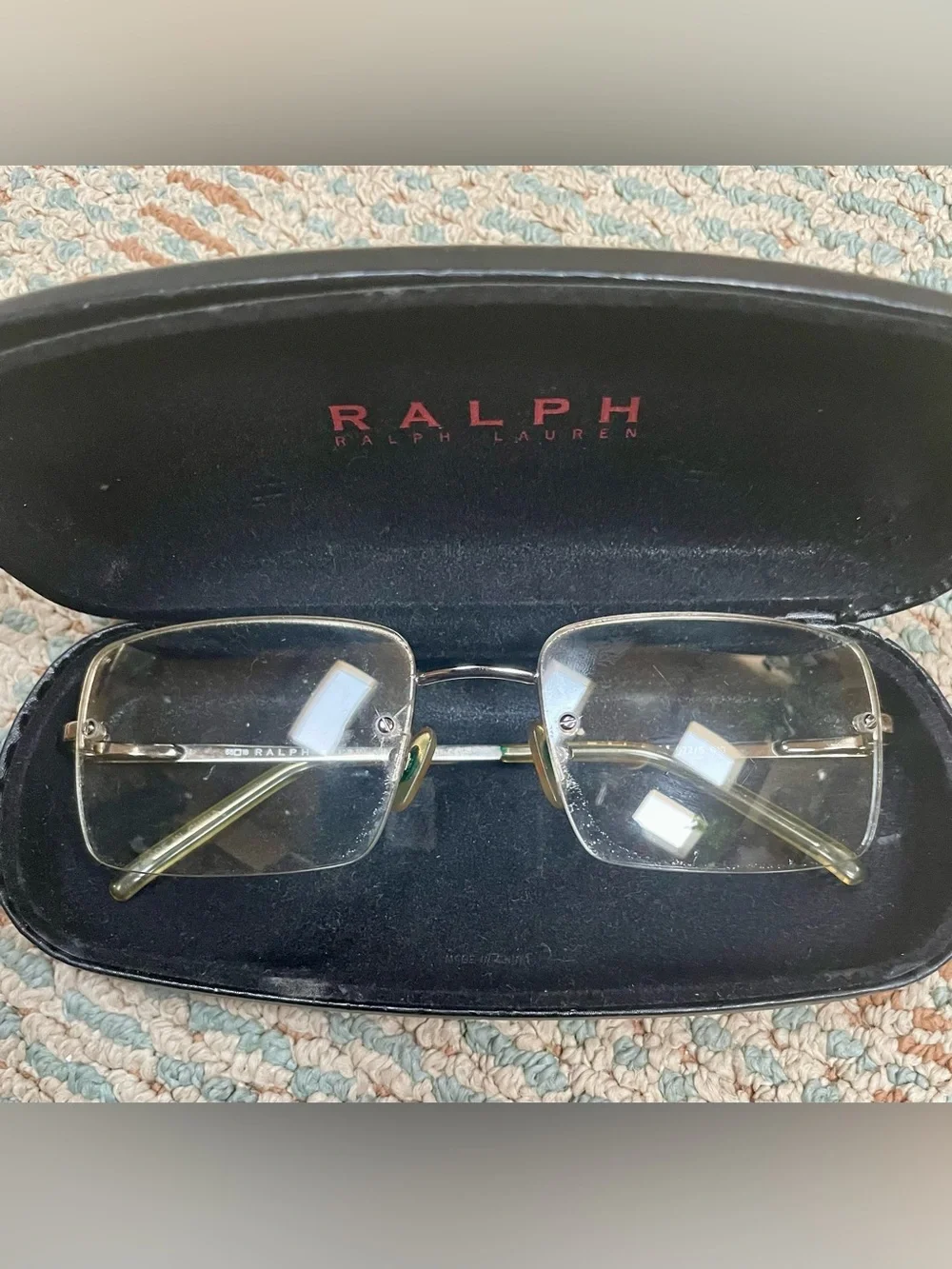 Ralph Lauren Rimless Clear Glasses